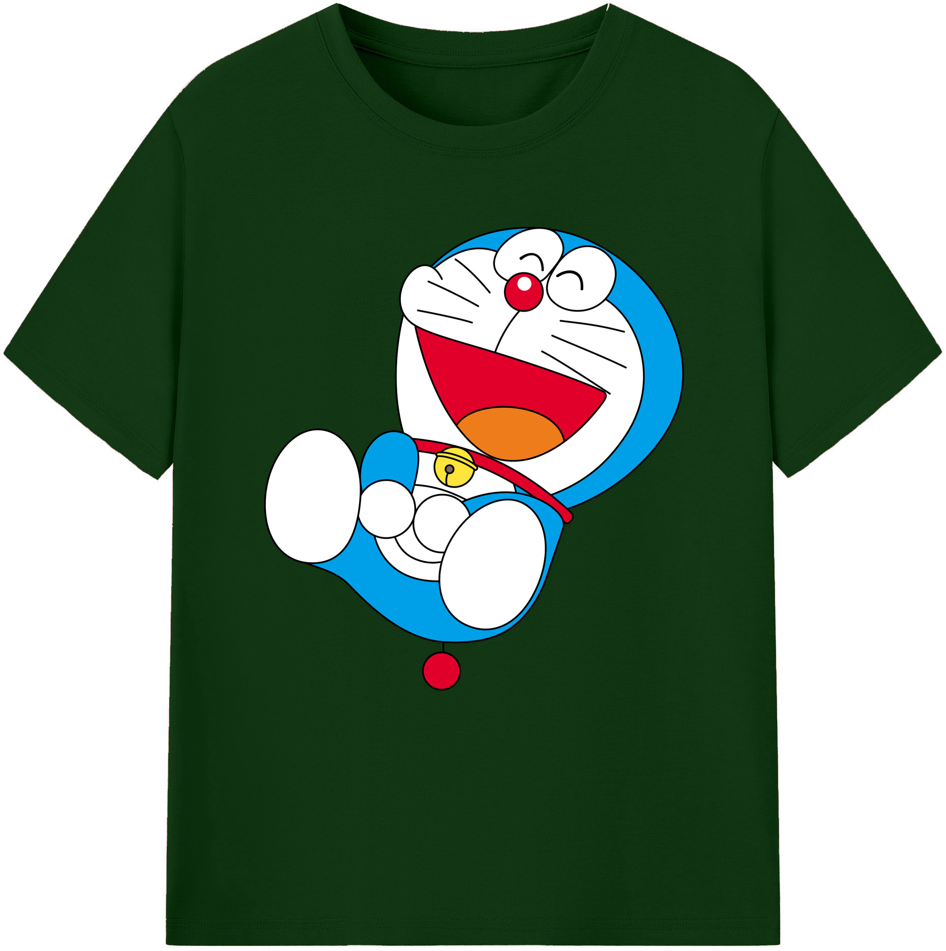 （画像用） ドラえもん Doraemon 綿100％半袖Tシャツ（フロントプリント）